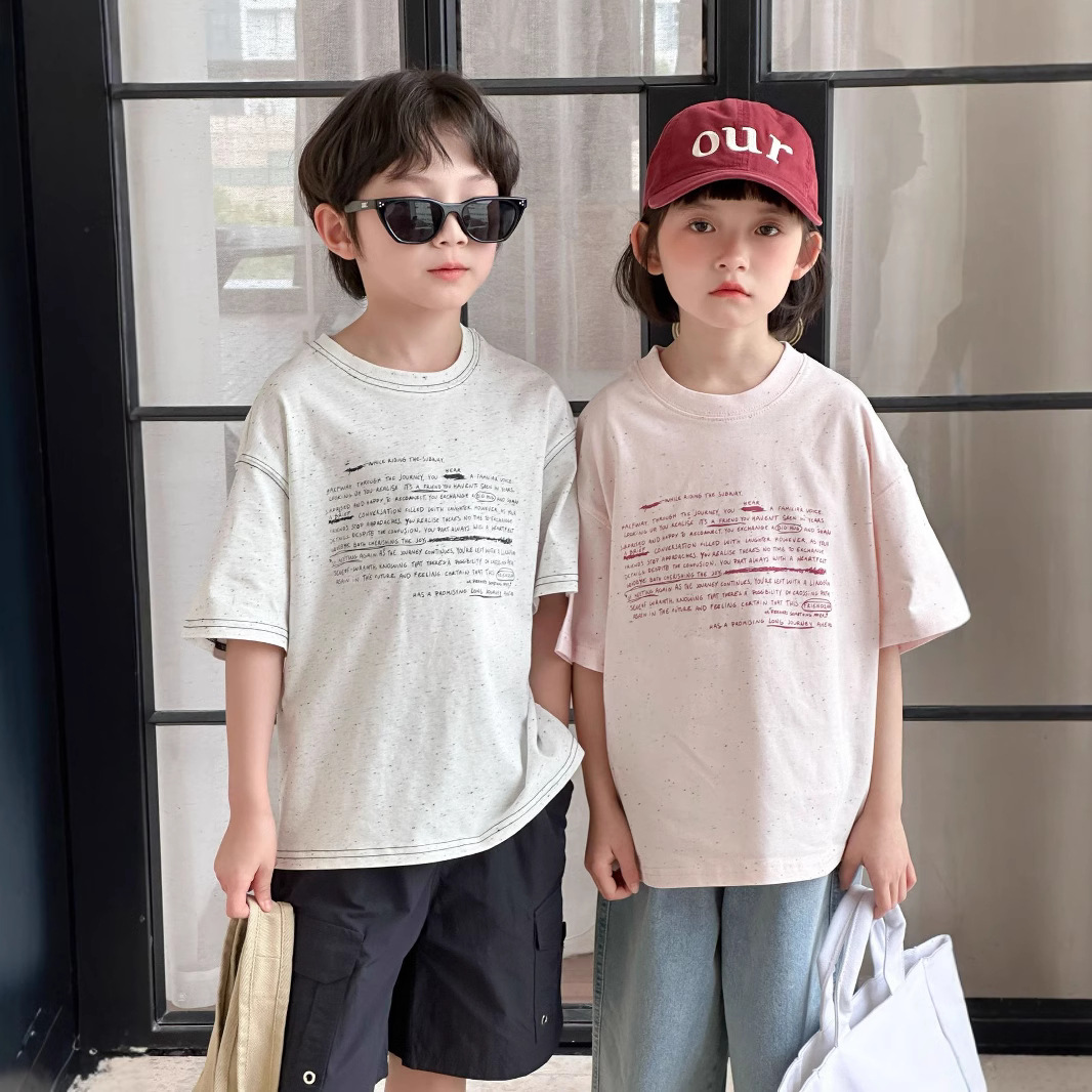 「2025」子供服★トップス★Tシャツ★韓国風子供服★2色90cm〜150cm