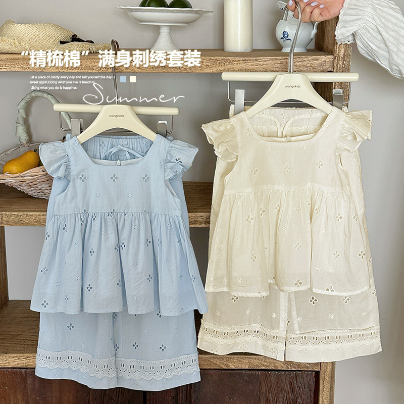 「2025」子供服★トップス+ズボン★セットアップ★韓国風子供服★2色90cm〜150cm