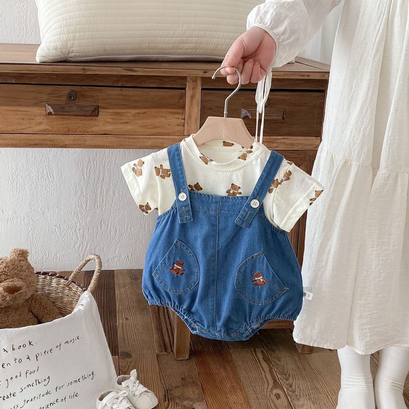 2025新品★子供服　セットアップ★66cm〜90cm
