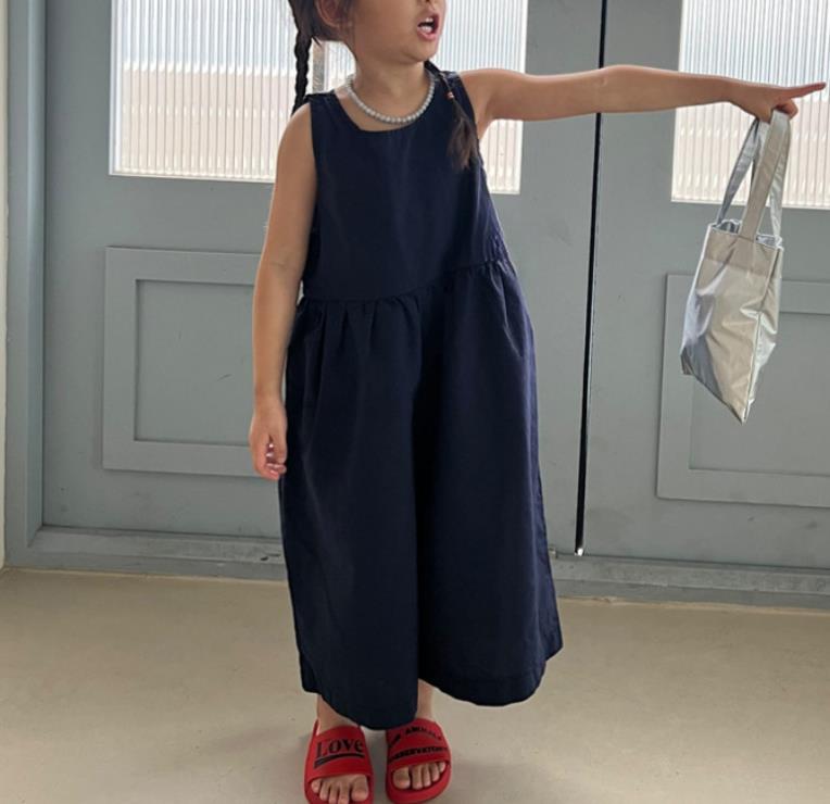 2025夏h★子供服　連体服　80-130cm★2色
