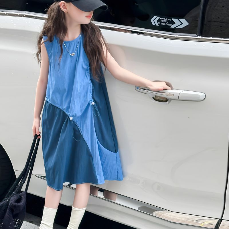 「2025」子供服★ワンピース★袖なし★韓国風子供服★110cm〜160cm