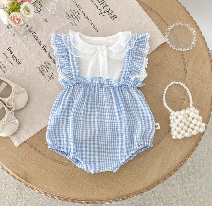 2025新入荷FL★ベビー服　ロンパース&トップス分けて★66cm〜90cm 2色
