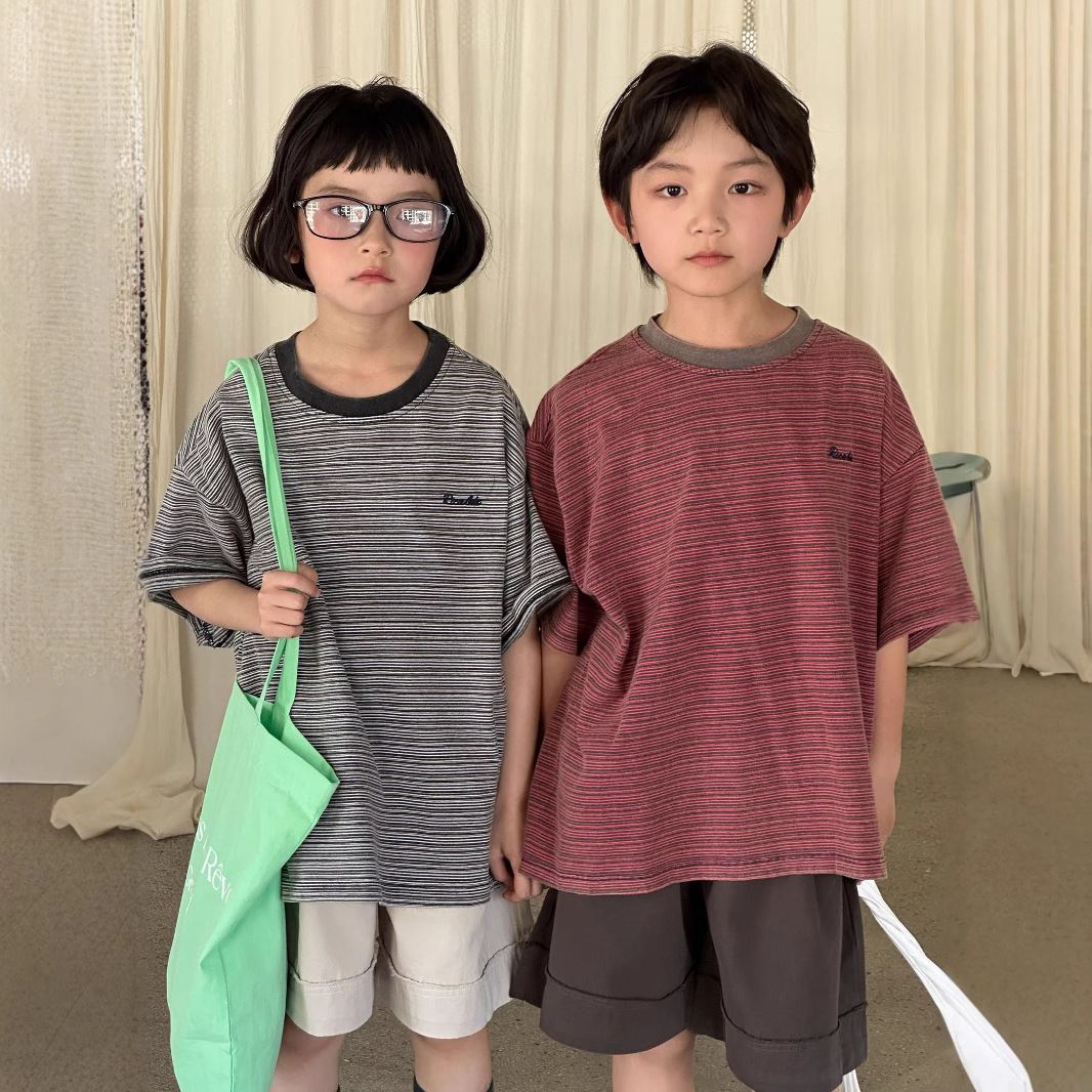 2025夏新作MXW★子供服　トップス★90cm〜150cm 2色