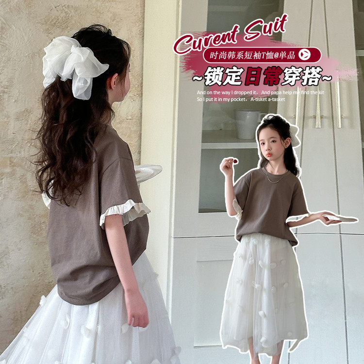 「2025」子供服★トップス★Tシャツ★韓国風子供服★120cm〜170cm