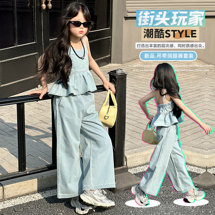 2025★夏新作★韓国風ベビー服★トップス+ズボン★120cm〜170cm