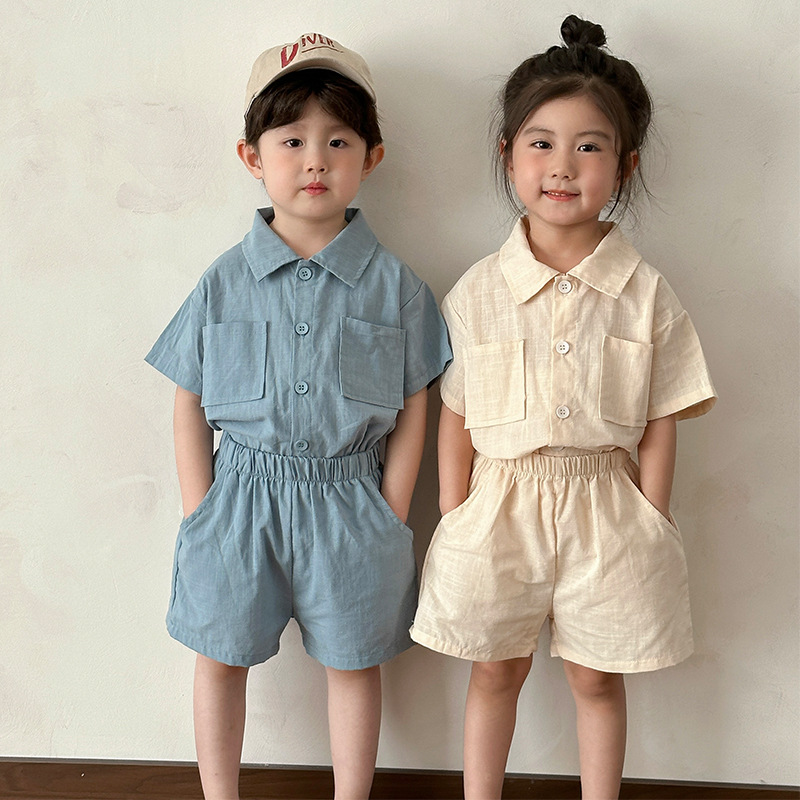 「2025」子供服★トップス+ズボン★セットアップ★韓国風子供服★2色80cm〜150cm