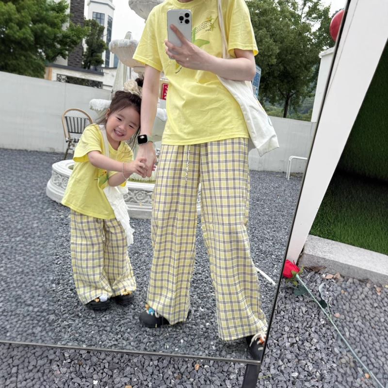 2025新作★子供服&親子服　トップス&ズボン分けて★90〜150cm /S〜L