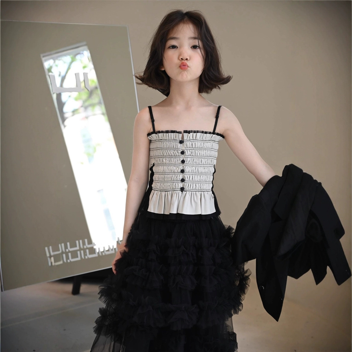 2025新作SC★子供服　トップス&スカート分けて★タグ7/90-95〜タグ17/130-140cm