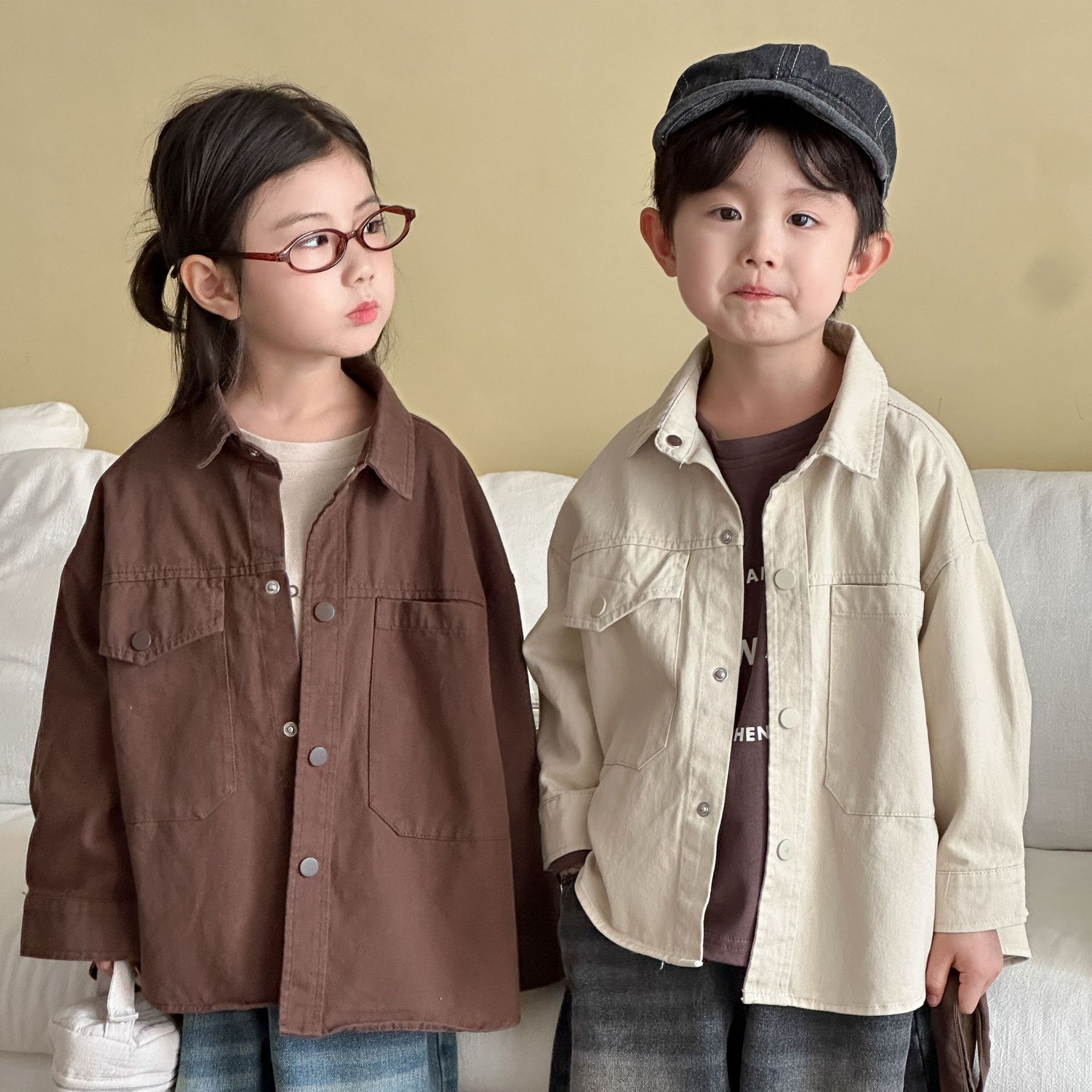 2025秋新品★子供服 　コート★80cm〜150cm 2色