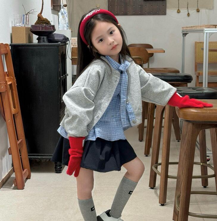 2025秋新品★子供服　シャツ&スカート&コート★90cm〜140cm