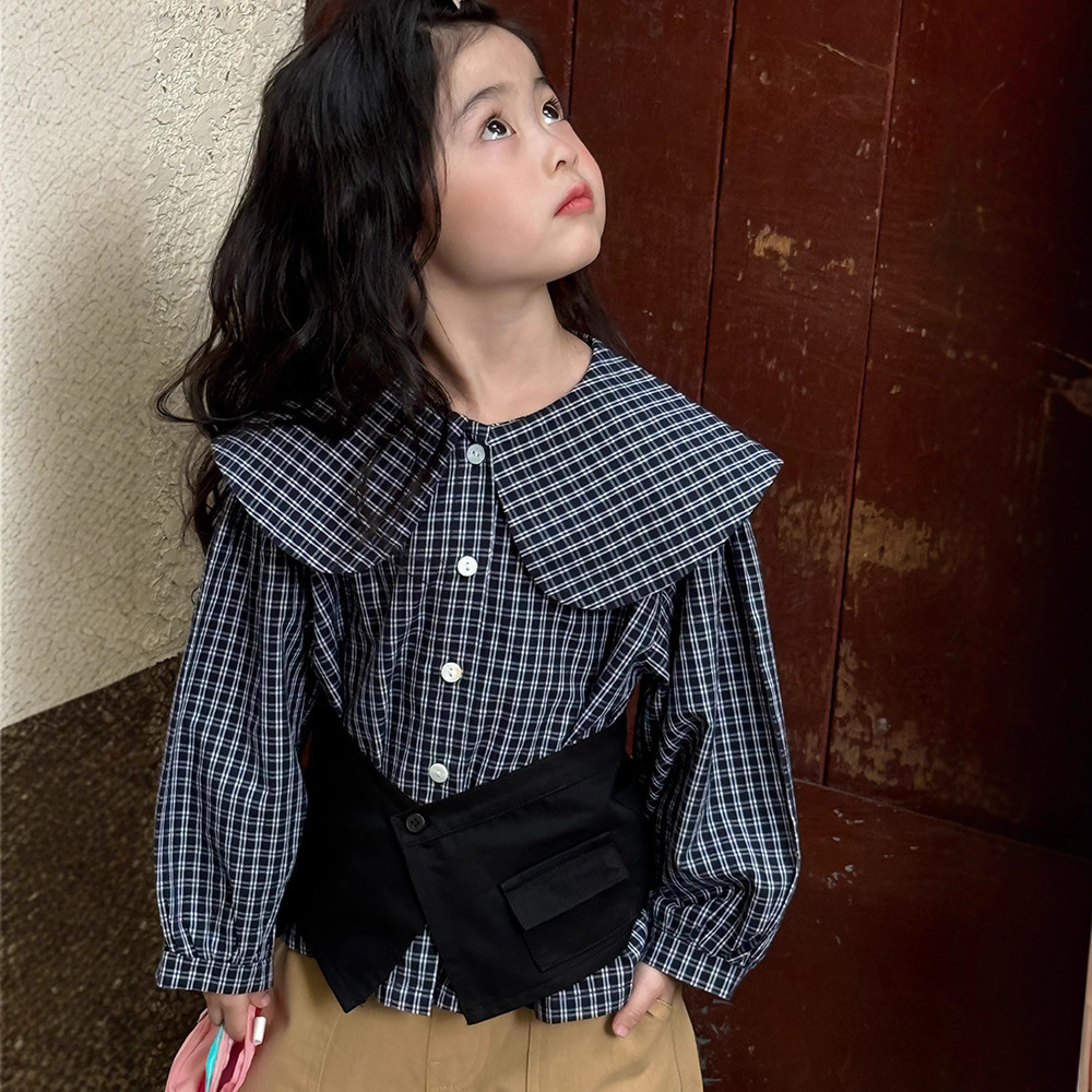 2025★春秋新作★韓国風子供服★シャツ★90cm〜150cm