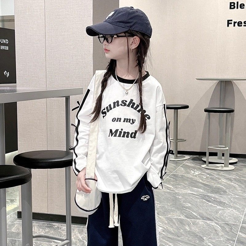 2025★春秋新作★韓国風子供服★トップス★120cm〜170cm 2色