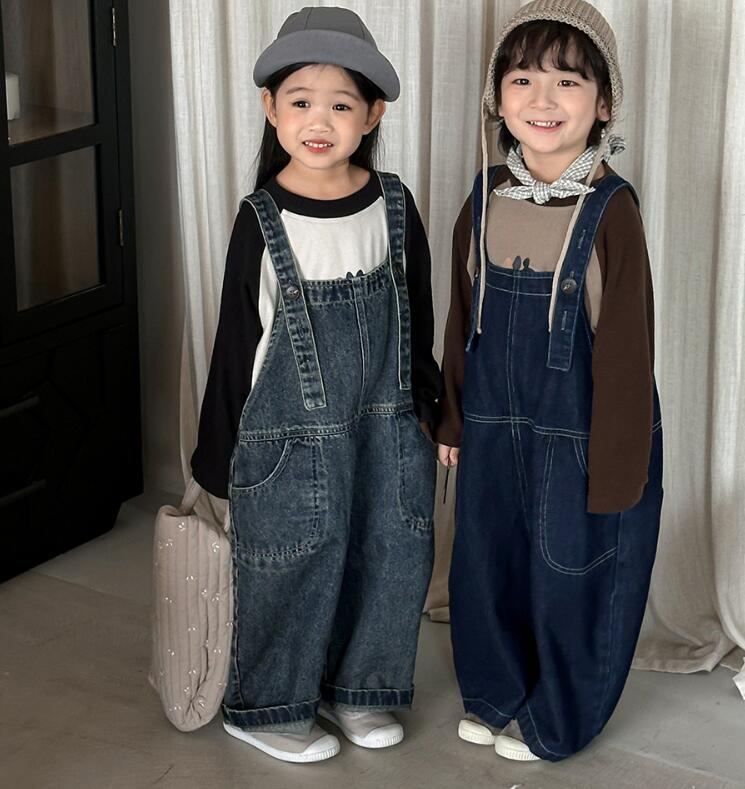 2025秋新作JY★子供服　サロペット★80cm〜140cm 2色