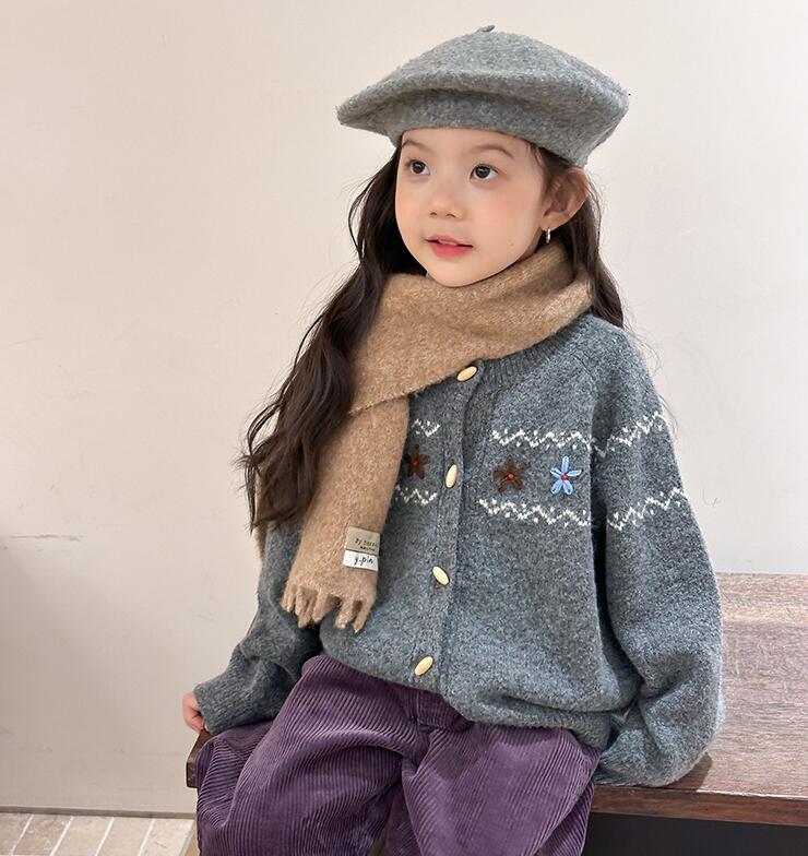2025秋新品A★子供服 　カーディガン★90cm〜160cm