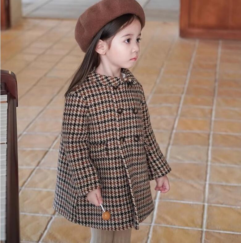 2025秋冬新品SC★子供服 　厚手コート★タグ7〜17