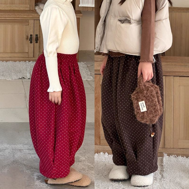 2025冬新品Y★子供服　ズボン★90cm〜150cm 2色