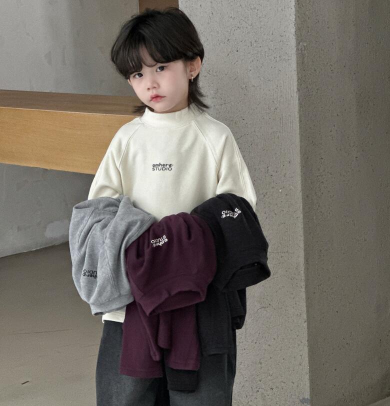 2025冬新作★子供服　トップス★90cm〜150cm 4色