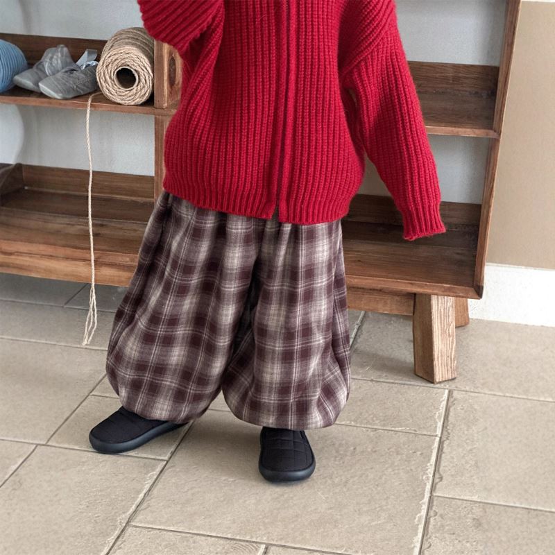 2025冬新品MT★子供服　ズボン★90cm〜140cm 2色