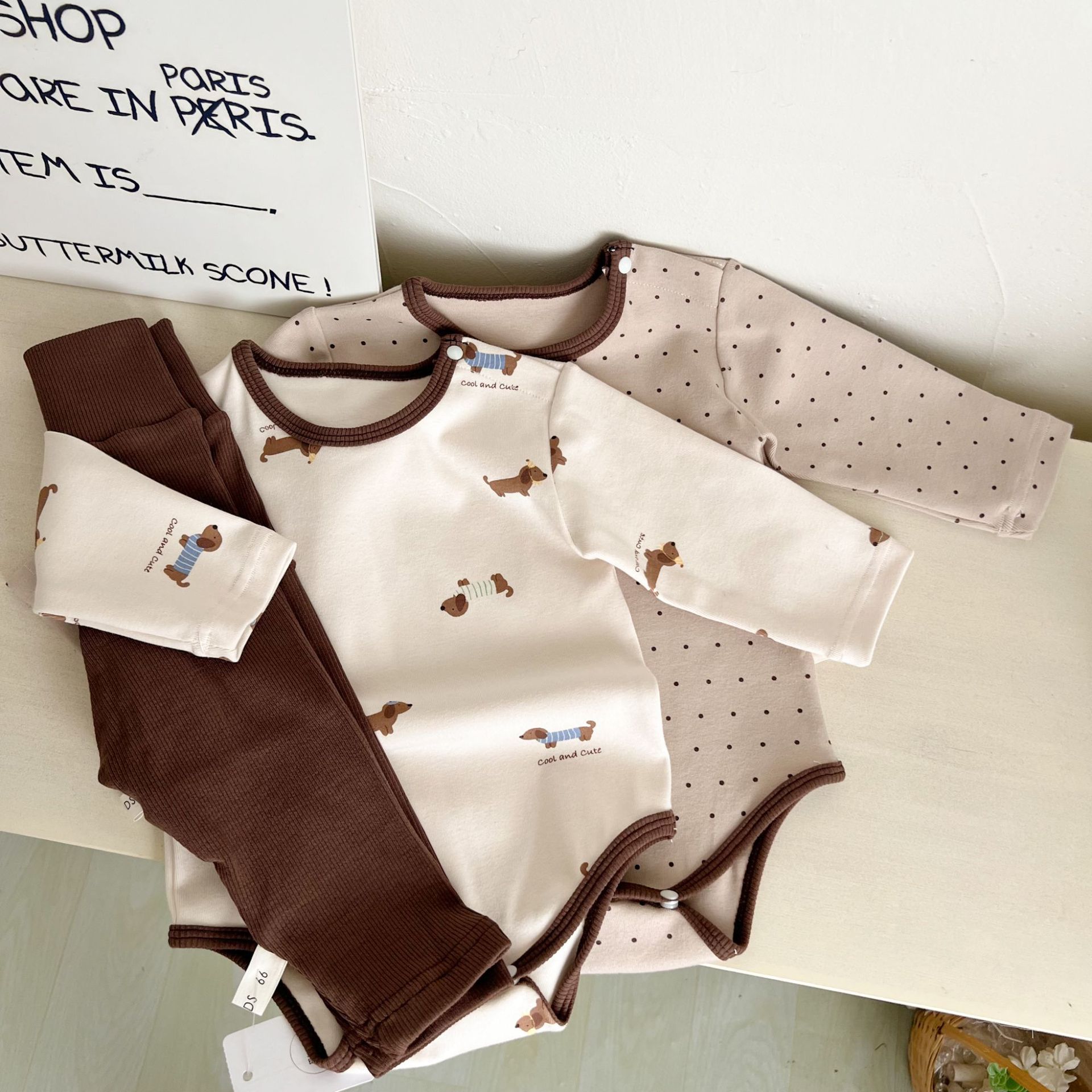 2025新入荷★ベビー服　ロンパース&レギンス分けて★66cm〜90cm