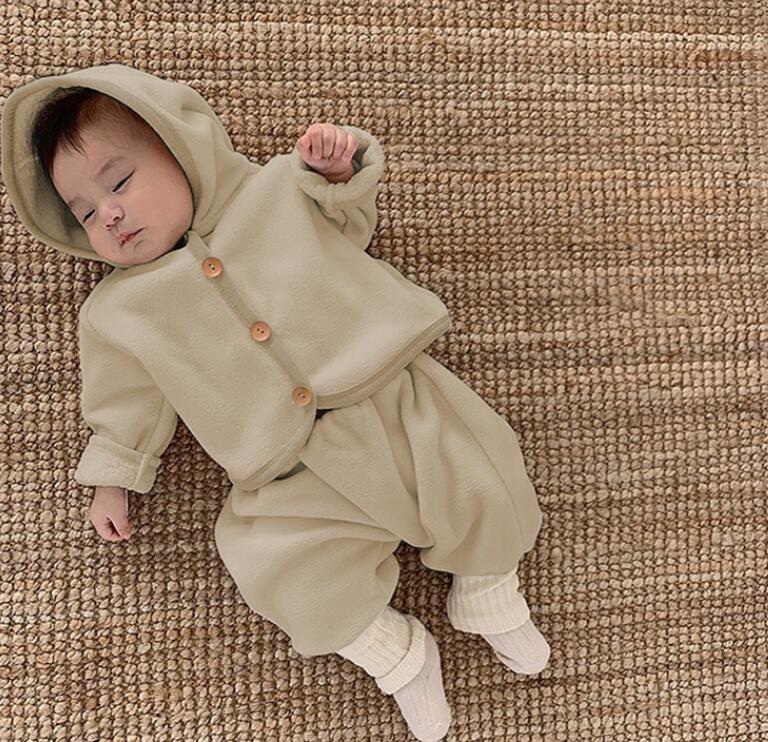 2025新品★子供服　セットアップ★66cm〜90cm 2色