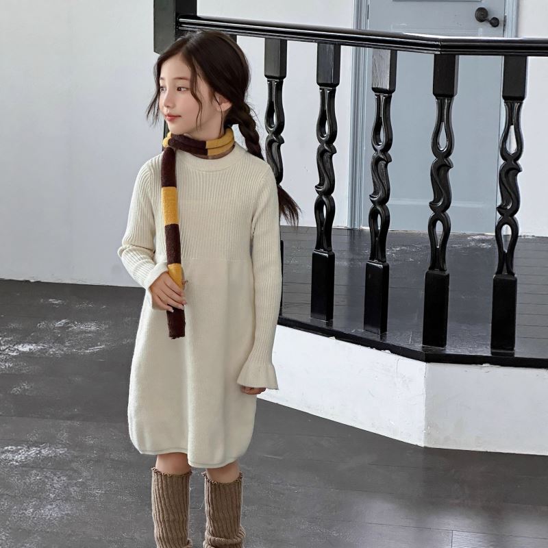 2025新品★子供服　ニットワンピース★100cm〜90cm 6色