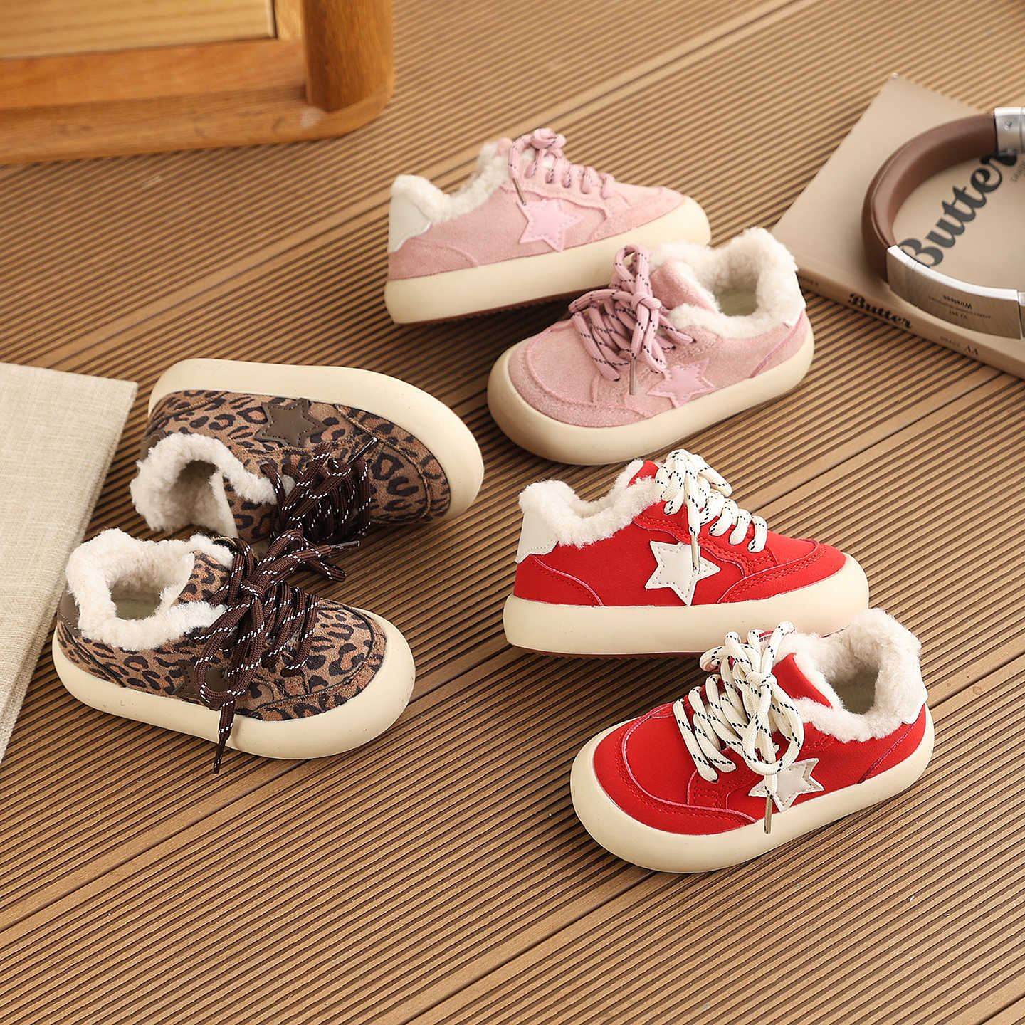 2026新入荷★子供靴★シューズ　防寒★23/14.5cm〜36/22.3cm 3色