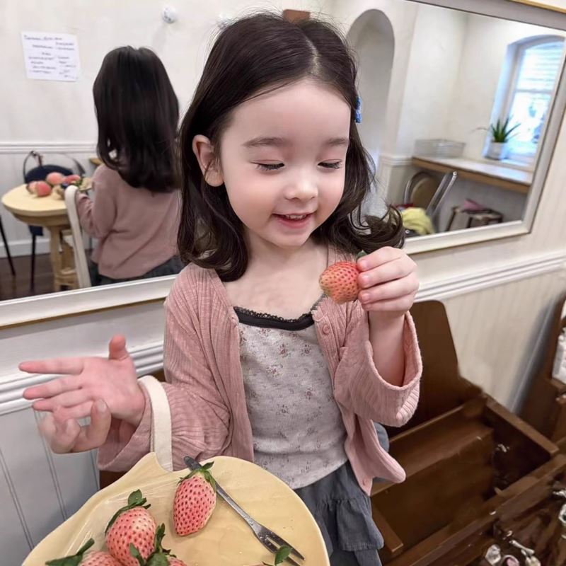 2026新作SX★子供服　キャミソール&カーディガン&&スカート★80cm〜130cm