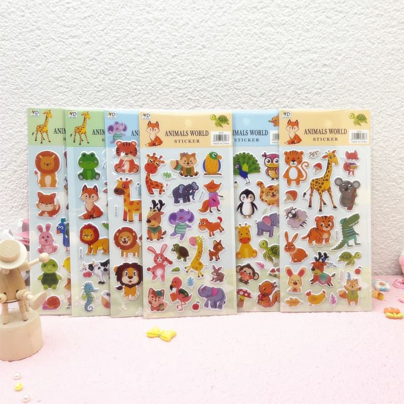 2026★DIY手作り ステッカー★粘着シール★3D★手帳素材