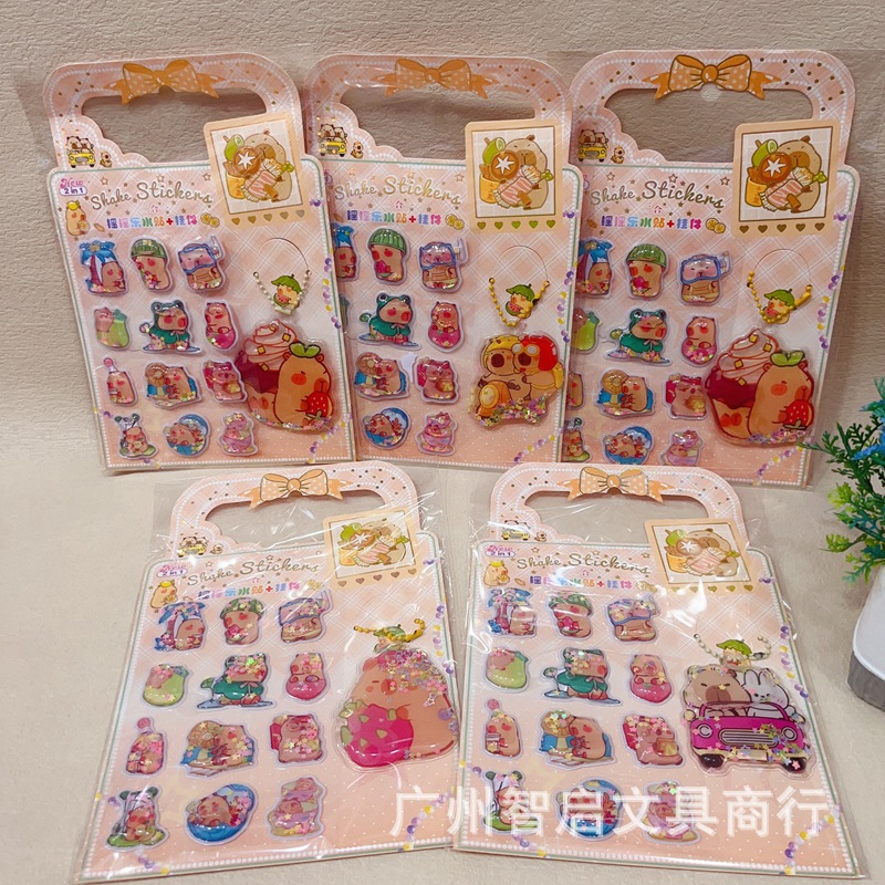 2026★DIY手作り ステッカー★粘着シール★3D★手帳素材