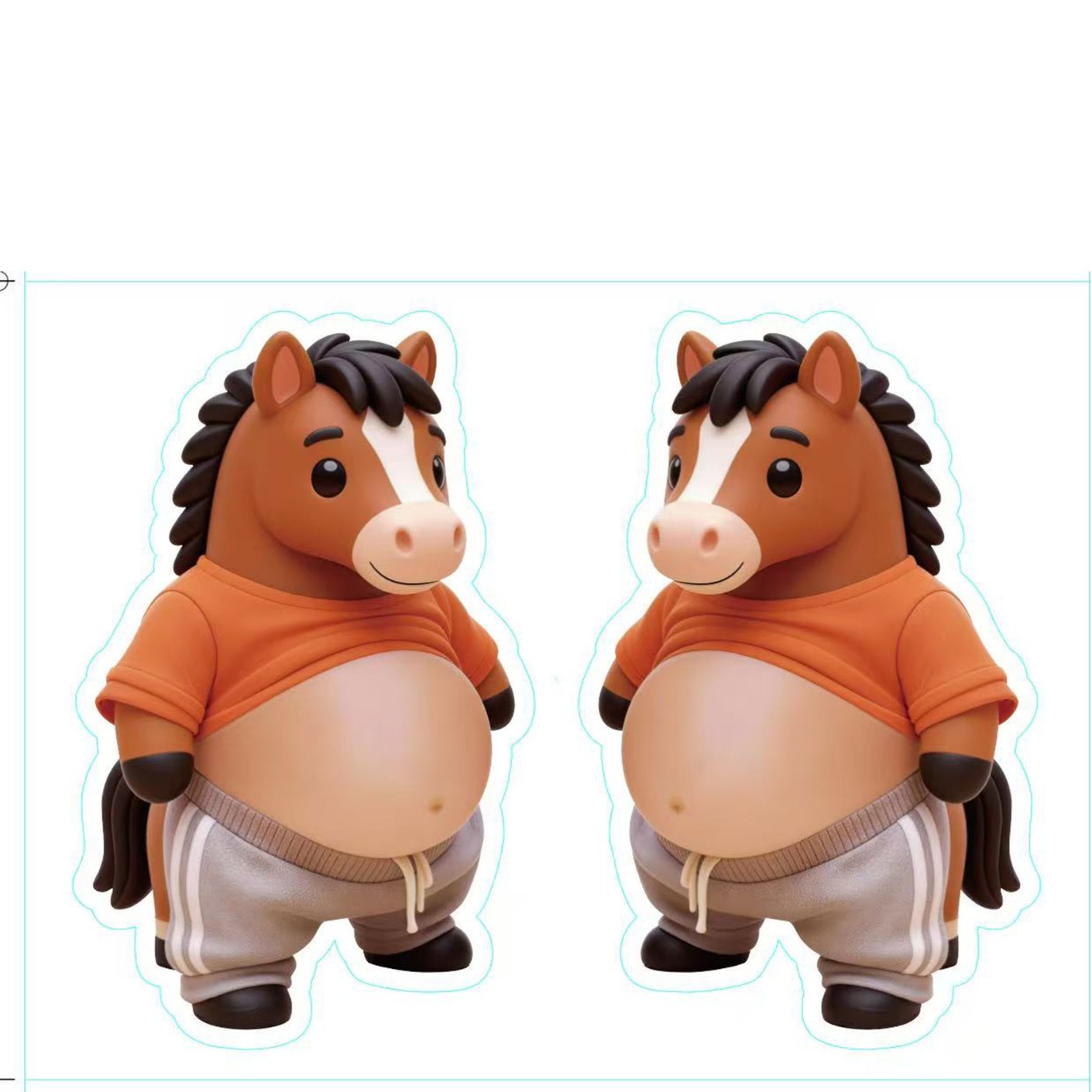 DIY手作り ステッカー★粘着シール★3D★手帳素材