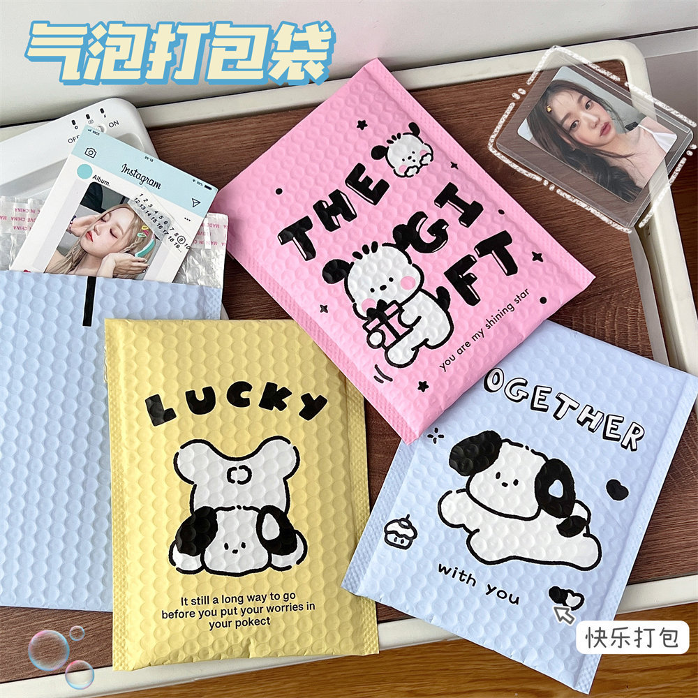 ★発泡袋★粘着袋★緩衝フィルム　保護袋　包装資料★緩衝気泡封筒