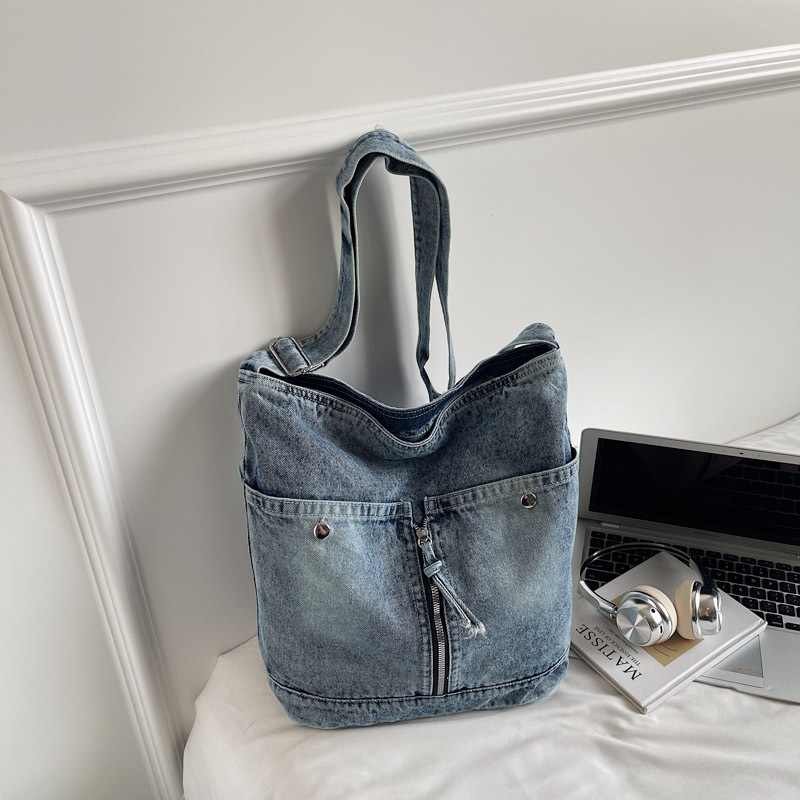 「2026」バッグ★ショルダーバッグ★デニム★レディース★トートバッグ★2色