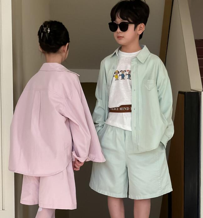 「2026」子供服★トップス+ズボン★セットアップ★韓国風子供服★2色100cm〜160cm