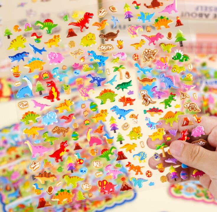 シール★DIY★手帳素材★ステッカー★3D★可愛い★キッズ★飾り★恐竜