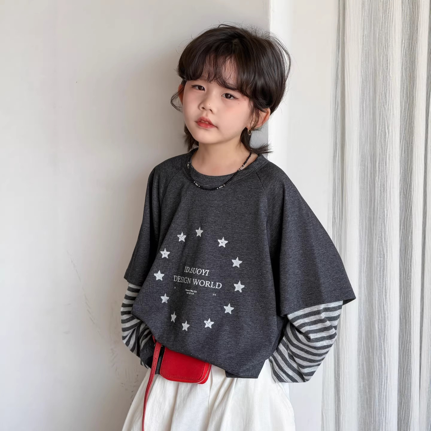 2026★夏新作★韓国風ベビー服★トップス★ズボン★100cm〜150cm 2色