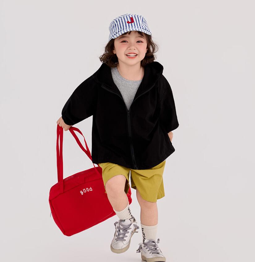 2026新品ZXR★子供服 　薄手コート★90cm〜150cm 2色