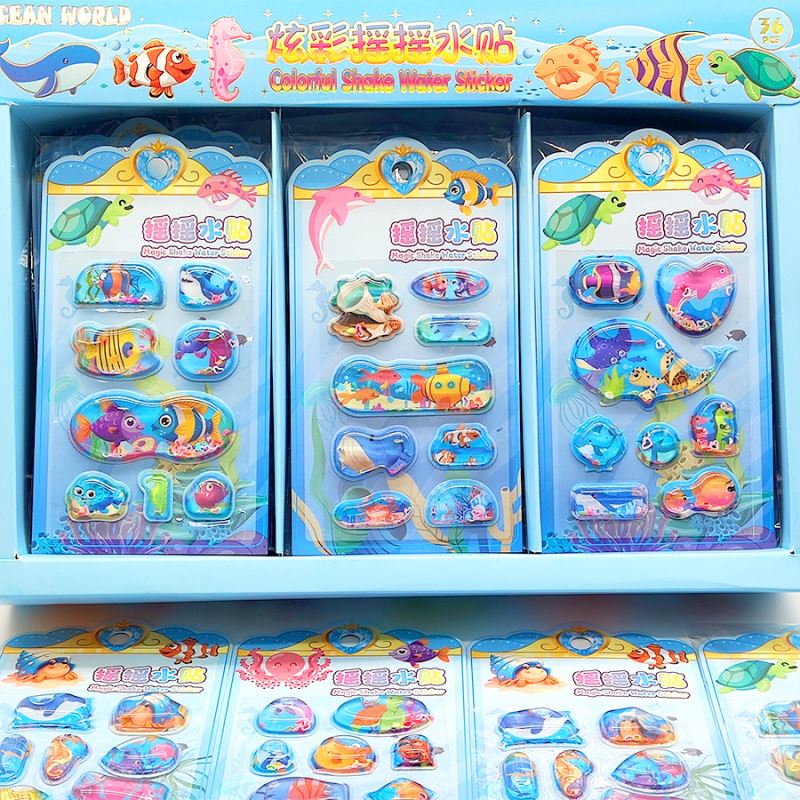 DIY手作り ステッカー★粘着シール★3D★手帳素材