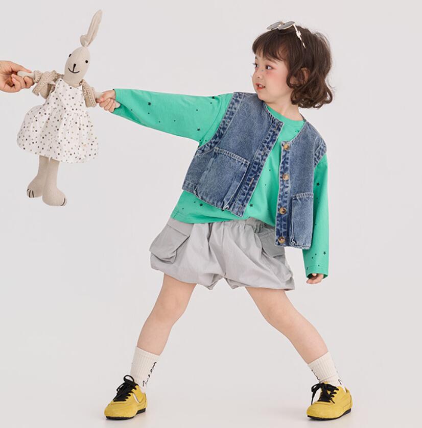 2026新品ZXR★子供服 　ベストコート★90cm〜150cm