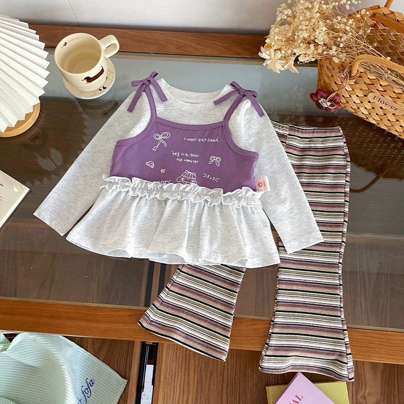 2026新入荷★子供服　ズボン&トップス+ベスト★80cm〜130cm