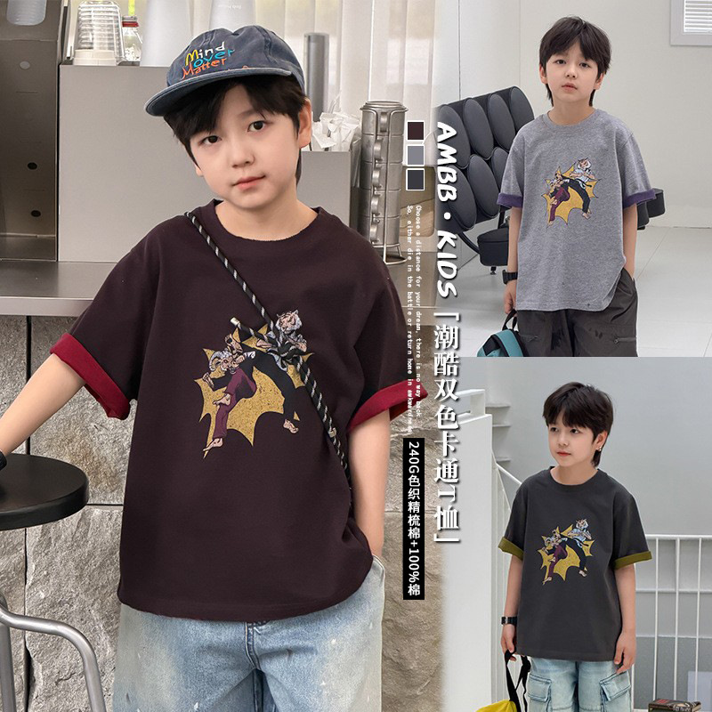 2026新入荷A★子供服　トップス★100cm〜170cm 3色