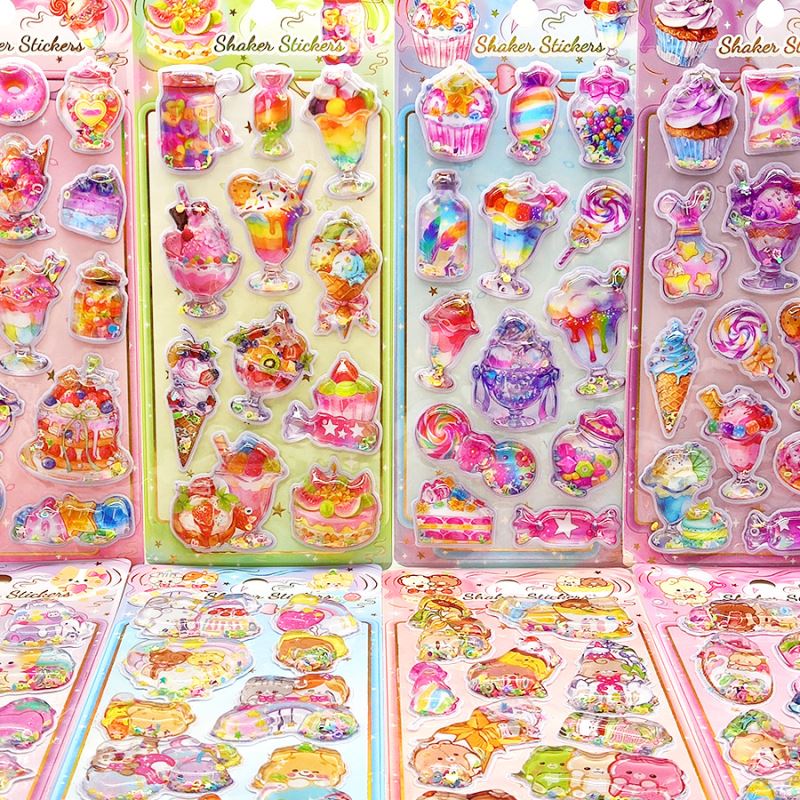 子供お褒めシール★立体★防水ステッカー ★DIY デコレーション用
