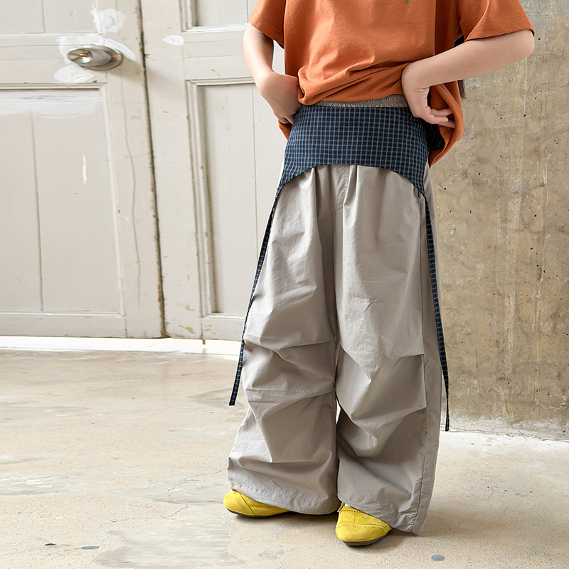 2026新入荷A★子供服　ズボン+尻切れカバー 取り外し可能★100〜170cm 2色