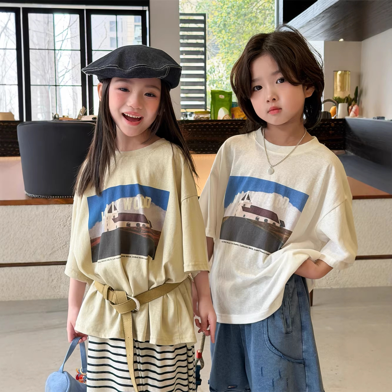 2026新作MXW★子供服　トップス★90cm〜150cm 2色