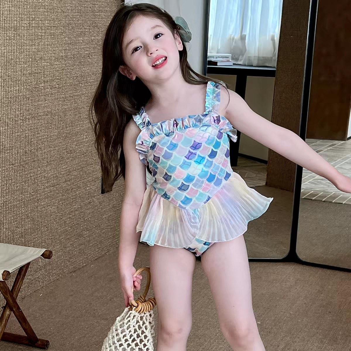 2026新品★子供服　水着　3点セット★80〜140