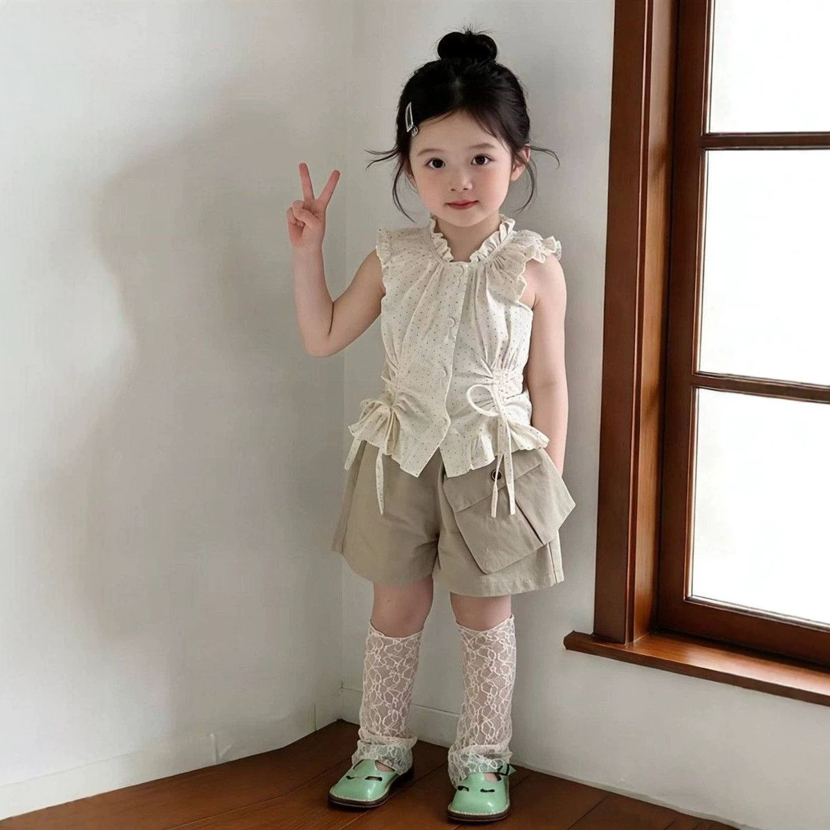 2026★夏新作★韓国風ベビー服★トップス★ズボン★90cm〜140cm 2色