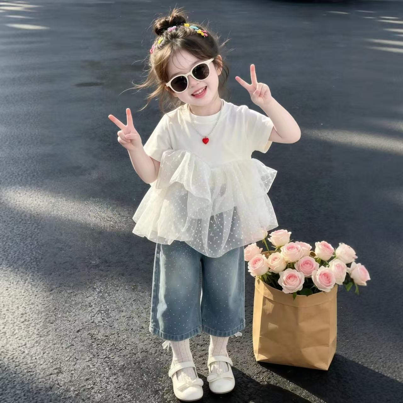 2026新作★子供服　トップス&ズボン分けて★100cm〜150cm