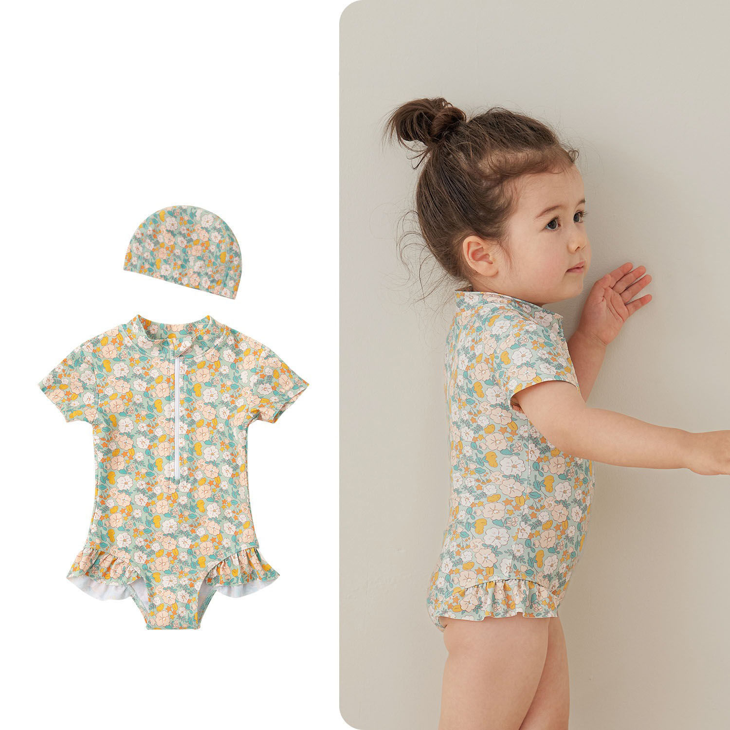 2026新品★子供服　水着★80cm〜130cm 2色