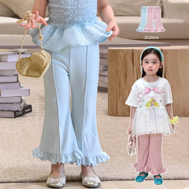 2026新入荷W★子供服　ズボン★80cm〜140cm 2色