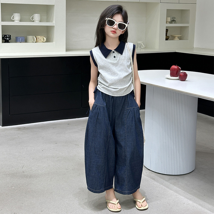 2026★夏新作★韓国風ベビー服★トップス★ズボン★120cm〜170cm 2色