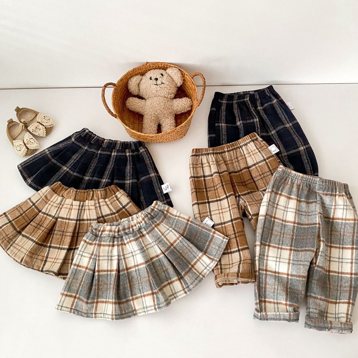2026秋新品★子供服　スカート&ズボン分けて★73CM〜110cm